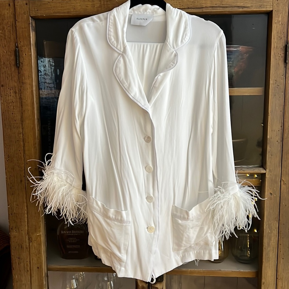 DAILY SLEEPER DOUBLE FEATHER PARTY PAJAMAS MEDIUM